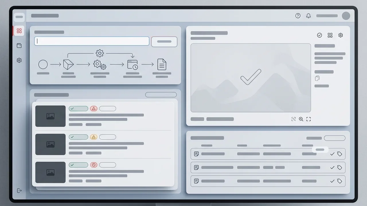YouTube thumbnail extractor workflow showing video ID parsing, variant checks, and saved audit source notes